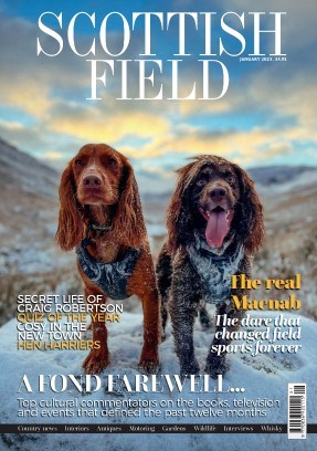 Scottish Field January 2023 front cover